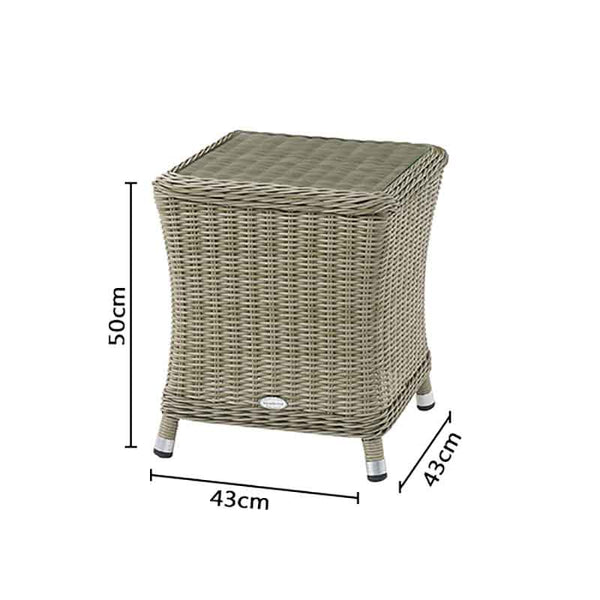 Bramblecrest Monte Carlo 2 Seat Recliner Set in Prairie Rattan image 10