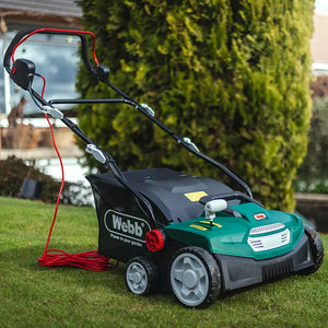 Webb 2 in 1 Electric Scarifier & Lawn Rake image 2