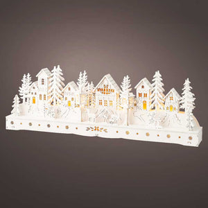 Lumineo LED Plywood White Winter Scene image 2