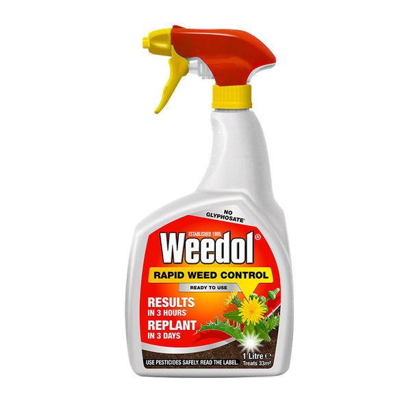Weedol Rapid Weed Control - 1 Litre Spray Bottle image 0