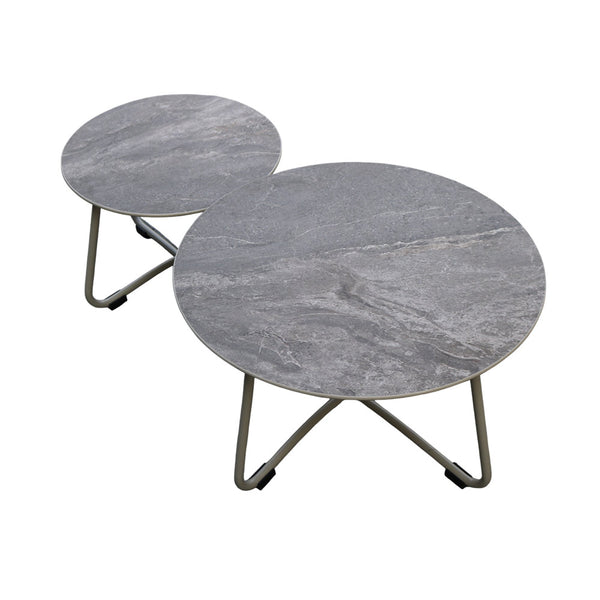 Orchard Life Juniper Garden Lounge Set in Beige with Coffee Table Duo (Seats 5) image 6