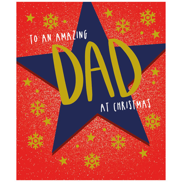 Paperrose Dad Christmas Card image 0