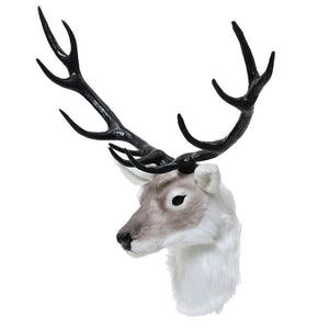 Decoris Faux Fur Deer Head image 0