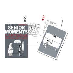 Senior Moments Cartoons on Playing Cards image 0