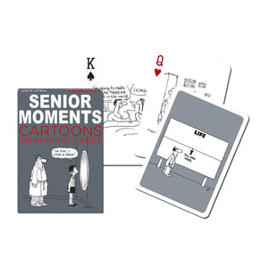 Senior Moments Cartoons on Playing Cards image 0