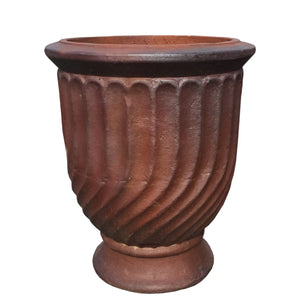 Tall Cup Terracotta Pot Large (D65cm x H77cm) image 0