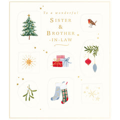 Paperlink Sister & Brother-In-Law Christmas Card image 0