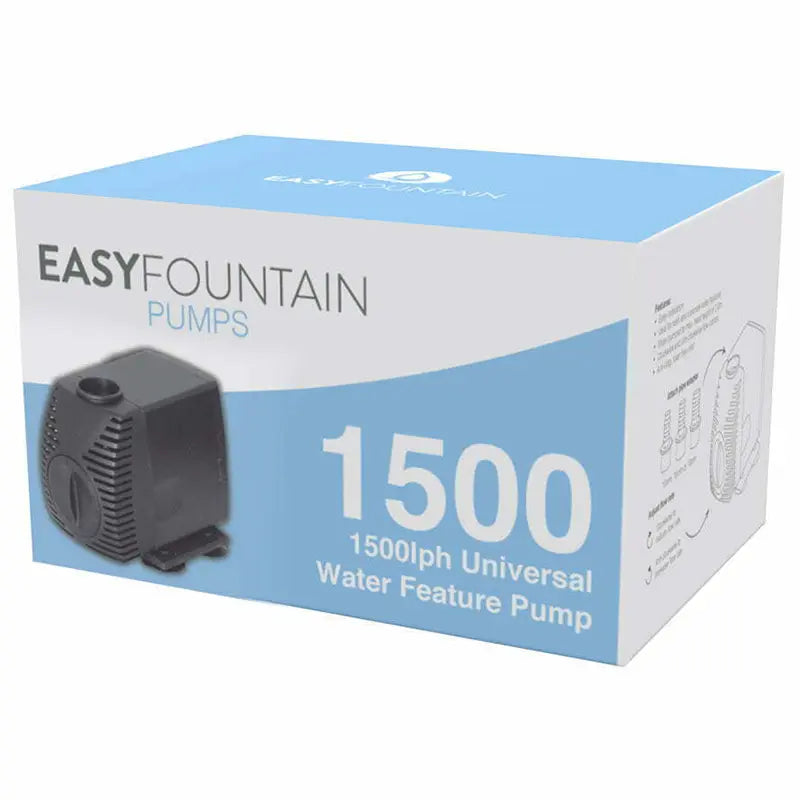 Easy Fountain Water Feature Pump 1500LPH image 0