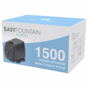 Easy Fountain Water Feature Pump 1500LPH image 0