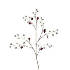 Decoris Oxblood Jewelled Stem (63cm) image 0