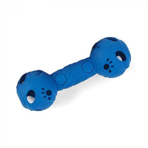 Zoon Rubber Dumbbell Dog Toy for Treats image 0