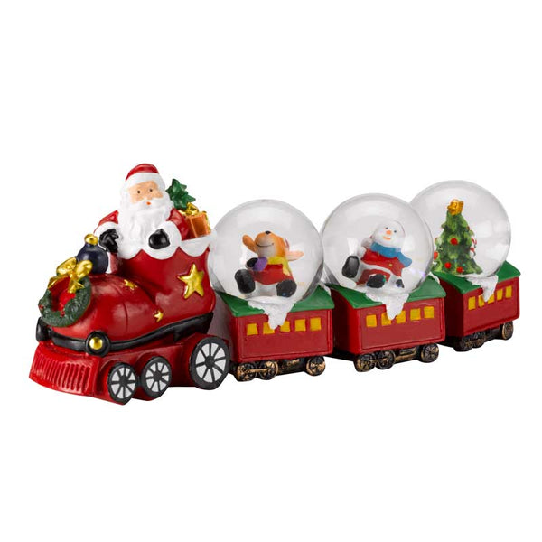 Three Kings All Aboard! Santa's Train SnowSphere image 5