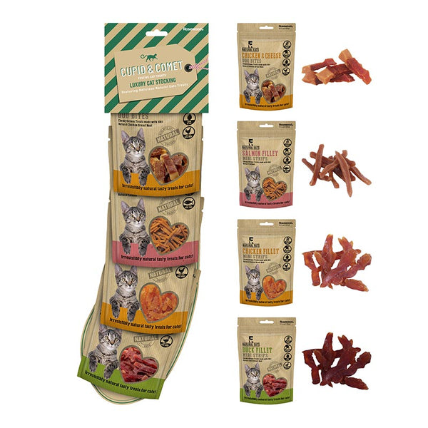 Cupid & Comet Luxury Cat Stocking image 1
