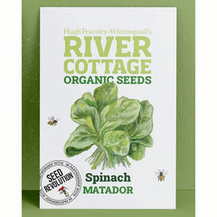 River Cottage Organic Seeds – Spinach ‘Matador’ (1 Packet) image 0