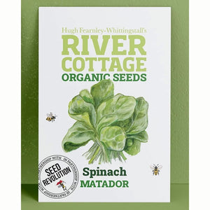 River Cottage Organic Seeds – Spinach ‘Matador’ (1 Packet) image 0