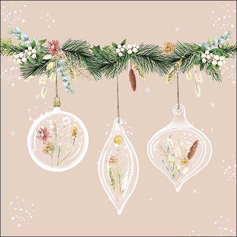 Ambiente Paper Napkins - Potpourri Baubles (Pack of 20) image 0