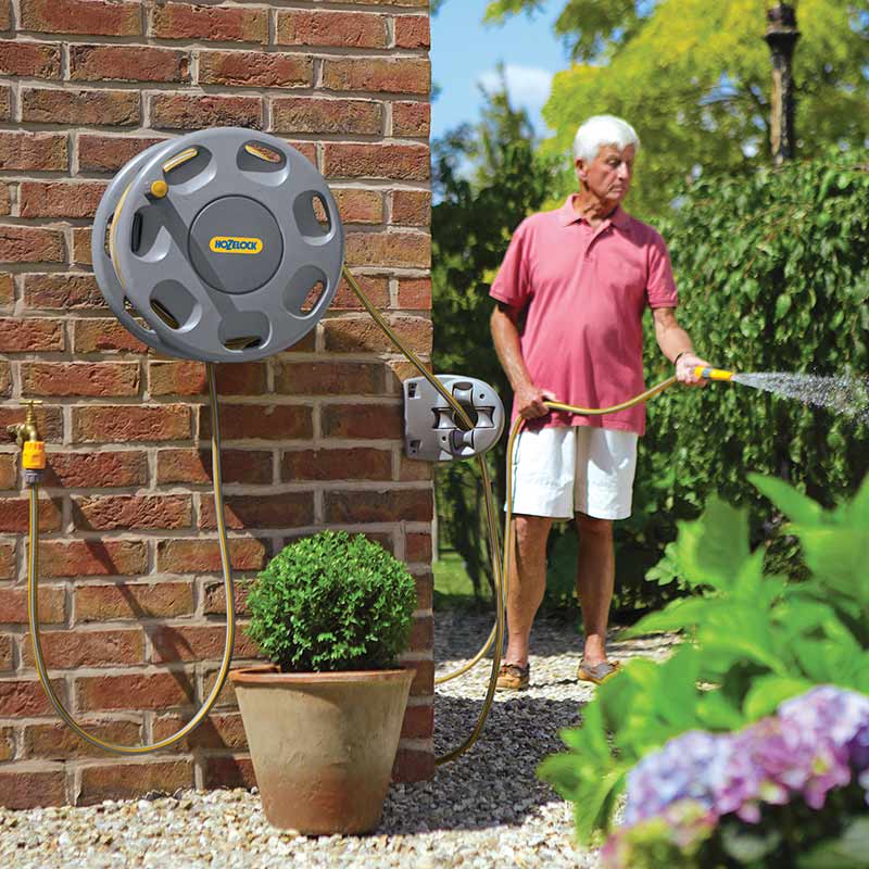 Hozelock Wall Mounted Reel & Hose Guide image 0