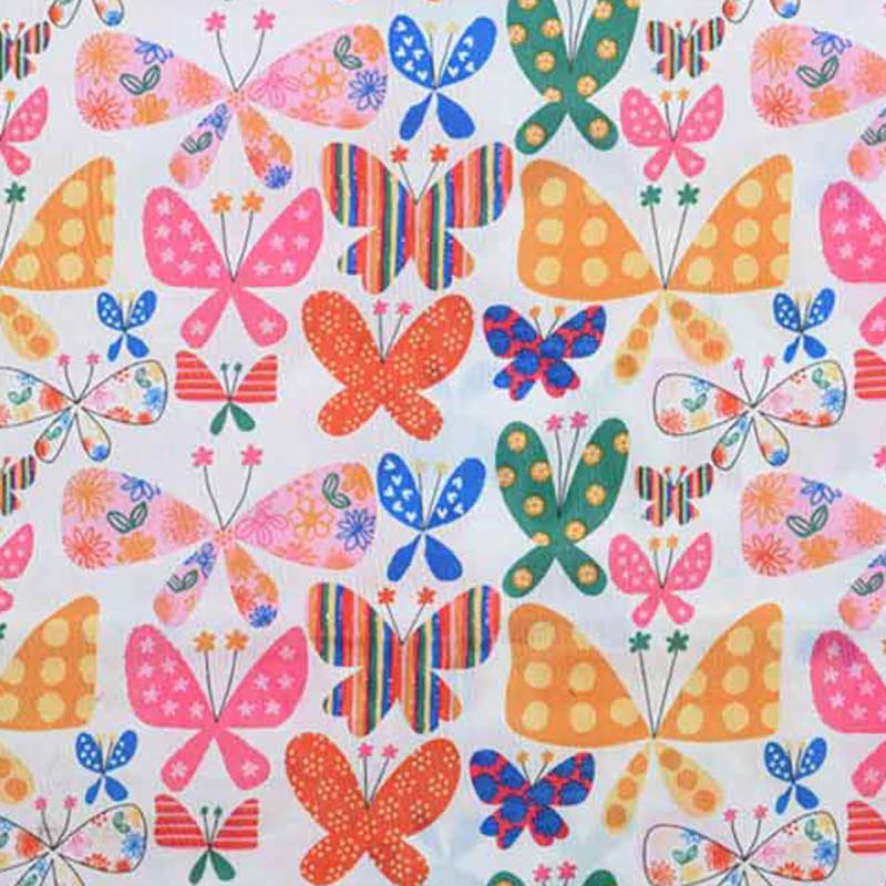 Kids Outdoor Teepee Play Tent, Butterfly Print image 0