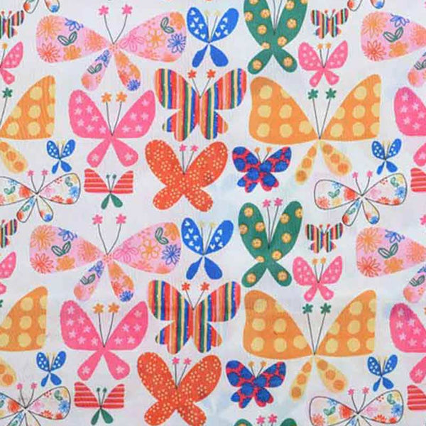 Kids Outdoor Teepee Play Tent, Butterfly Print image 1