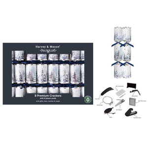 Harvey &amp; Mason 8 Premium Tree Scene Crackers image 0