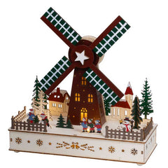 Lumineo LED Plywood Windmill image 0