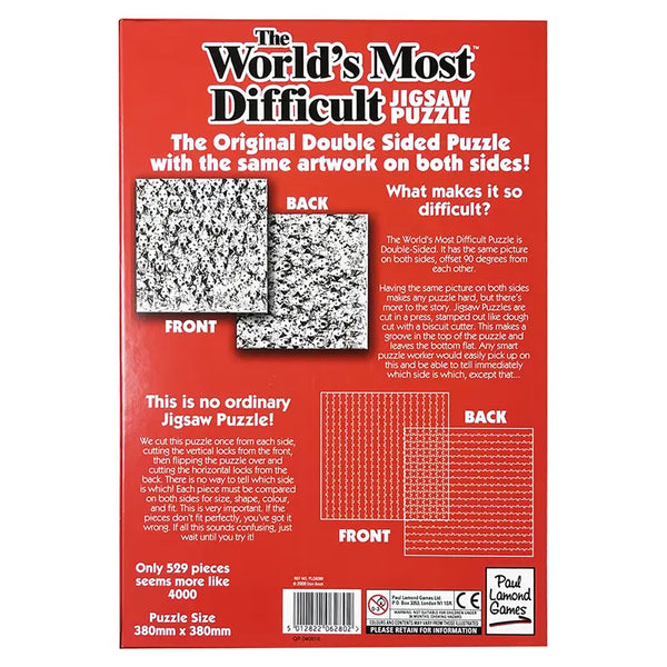 The World's Most Difficult Dalmatians 529 Piece Jigsaw Puzzle image 1