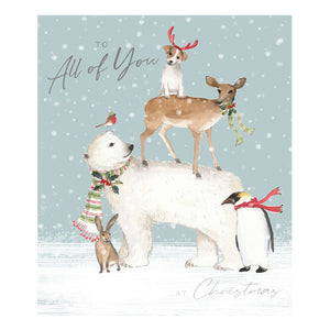 Paperlink To All Of You Christmas Card image 0