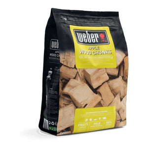 Weber Apple Wood Chunks (1.5 kg) image 1