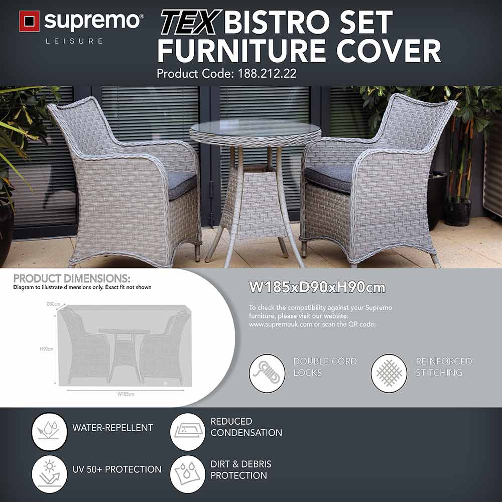 Supremo TEX Bistro Set Furniture Cover image 0