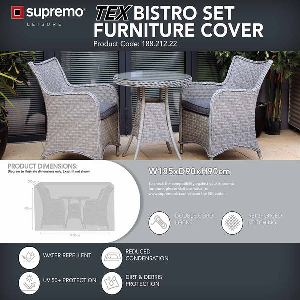 Supremo TEX Bistro Set Furniture Cover image 1