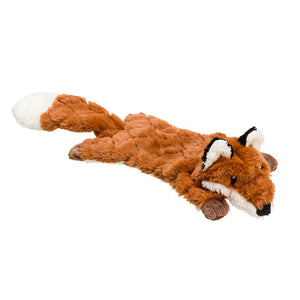 House of Paws Stuffing Free Fox Dog Toy image 0