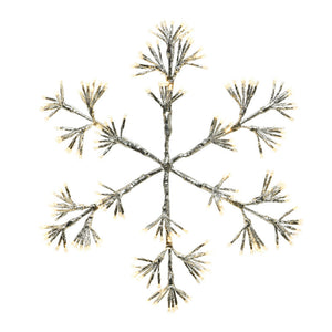 Lumineo LED Flashing Snowflake - Warm White image 4