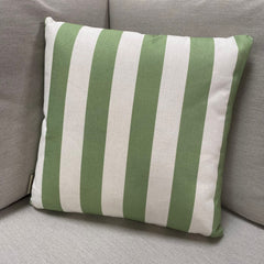 Bramblecrest Square Scatter Cushion, 45 x 45cm â€“ Grass Stripe image 0