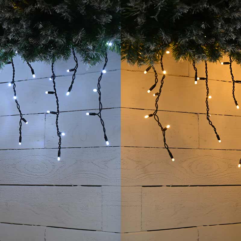 Festive Connectable LED Icicle Lights image 0