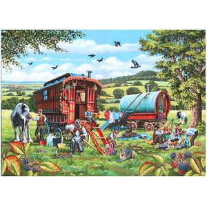 House of Puzzles Pedlar Man 1000 Piece Jigsaw Puzzle image 0