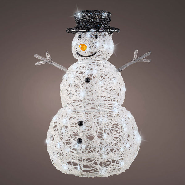 Lumineo LED Flashing Acrylic Snowman image 2