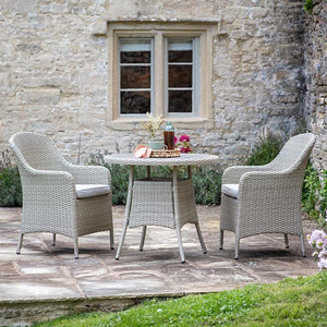 Bramblecrest Tetbury Bistro Set in Nutmeg Weave image 0