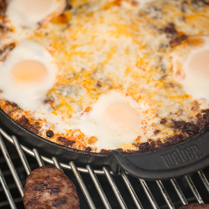 Weber Gourmet BBQ System (GBS) Cast Iron Griddle Plate image 1