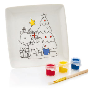 Premier Paint Your Own Ceramic Plate (Assorted Designs) image 3
