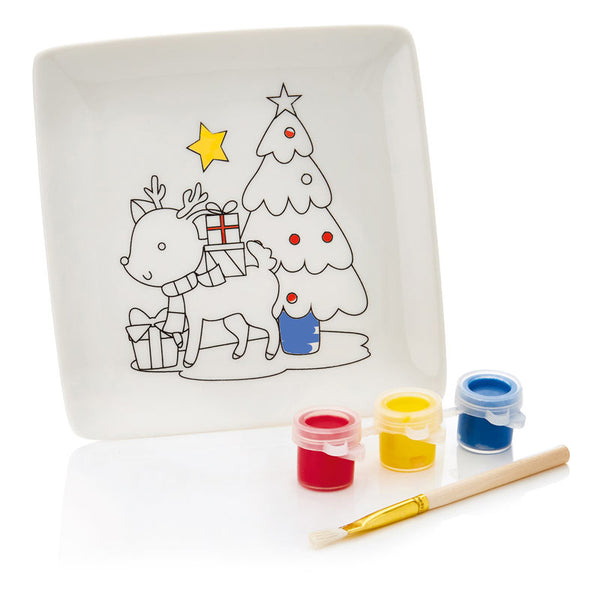 Premier Paint Your Own Ceramic Plate (Assorted Designs) image 3
