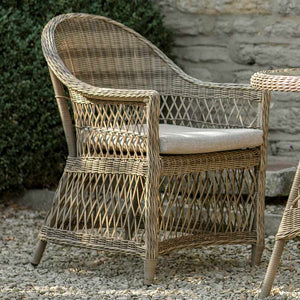 Bramblecrest RHS Rosemoor Rattan Bistro Set image 5