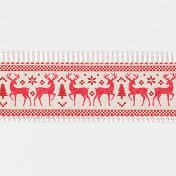 Swift Christmas Ribbon Garland - Reindeer image