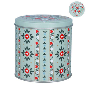 Gisela Graham Alpine Green Choc Tin image 0
