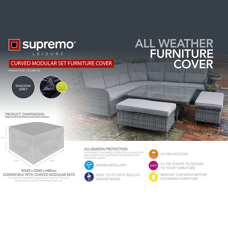 Supremo Cover for Curved Modular Set, 240cm x 240cm image 0