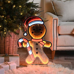 Festive Infinity Gingerbread Man image 0