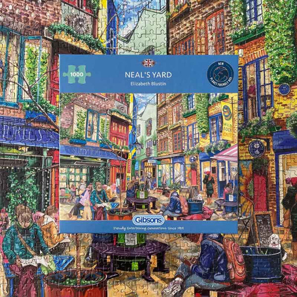 Gibsons Neal's Yard 1000 Piece Jigsaw Puzzle image 6