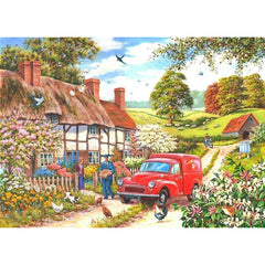 House Of Puzzles Daily Delivery Big 250 Piece Jigsaw Puzzle image 0