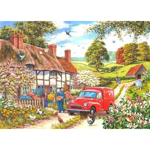 House Of Puzzles Daily Delivery Big 250 Piece Jigsaw Puzzle image 0