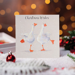 Wrendale Designs Luxury Boxed Cards - Dancing On Ice (Pack of 8) image 0