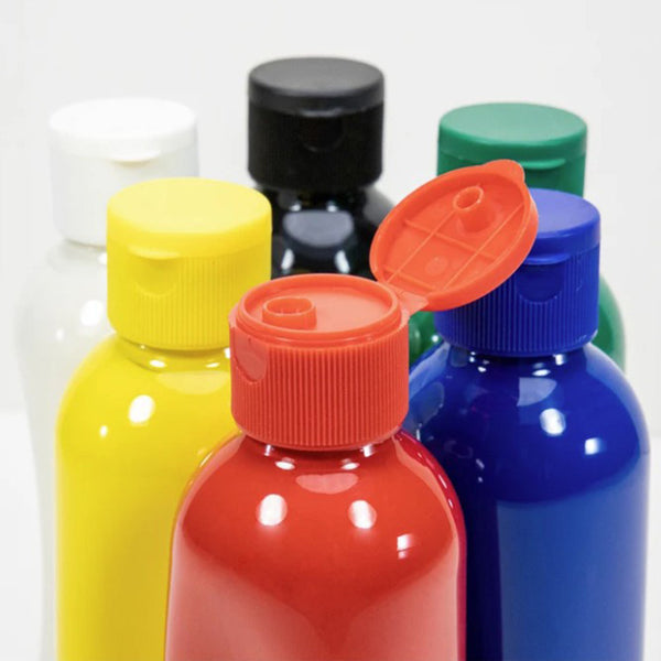 Galt 6 Liquid Paints Flip Top Bottle Lid